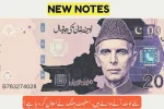 New Currency Notes in Pakistan