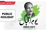 Public Holiday On 9 November In Pakistan 2025: Iqbal Day Celebration Across the Country