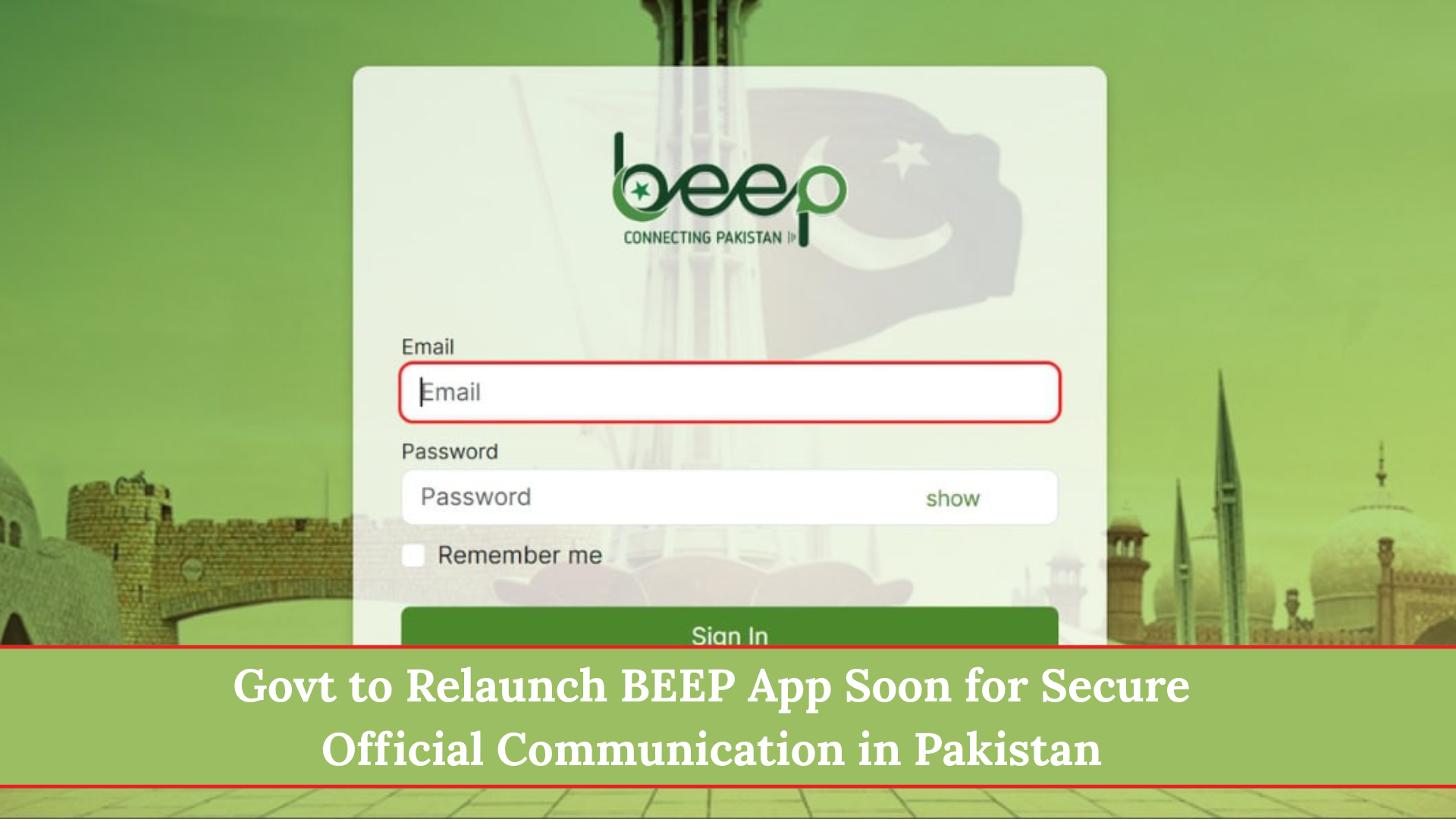 Govt to Relaunch BEEP App Soon for Secure Official Communication in Pakistan
