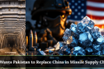 US Wants Pakistan to Replace China in Missile Supply Chain