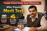 Punjab School Heads Await Allowances After Merit Test Appointments