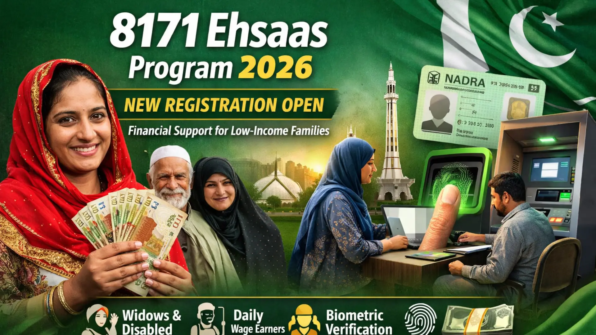8171 Ehsaas Program 2026 New Registration