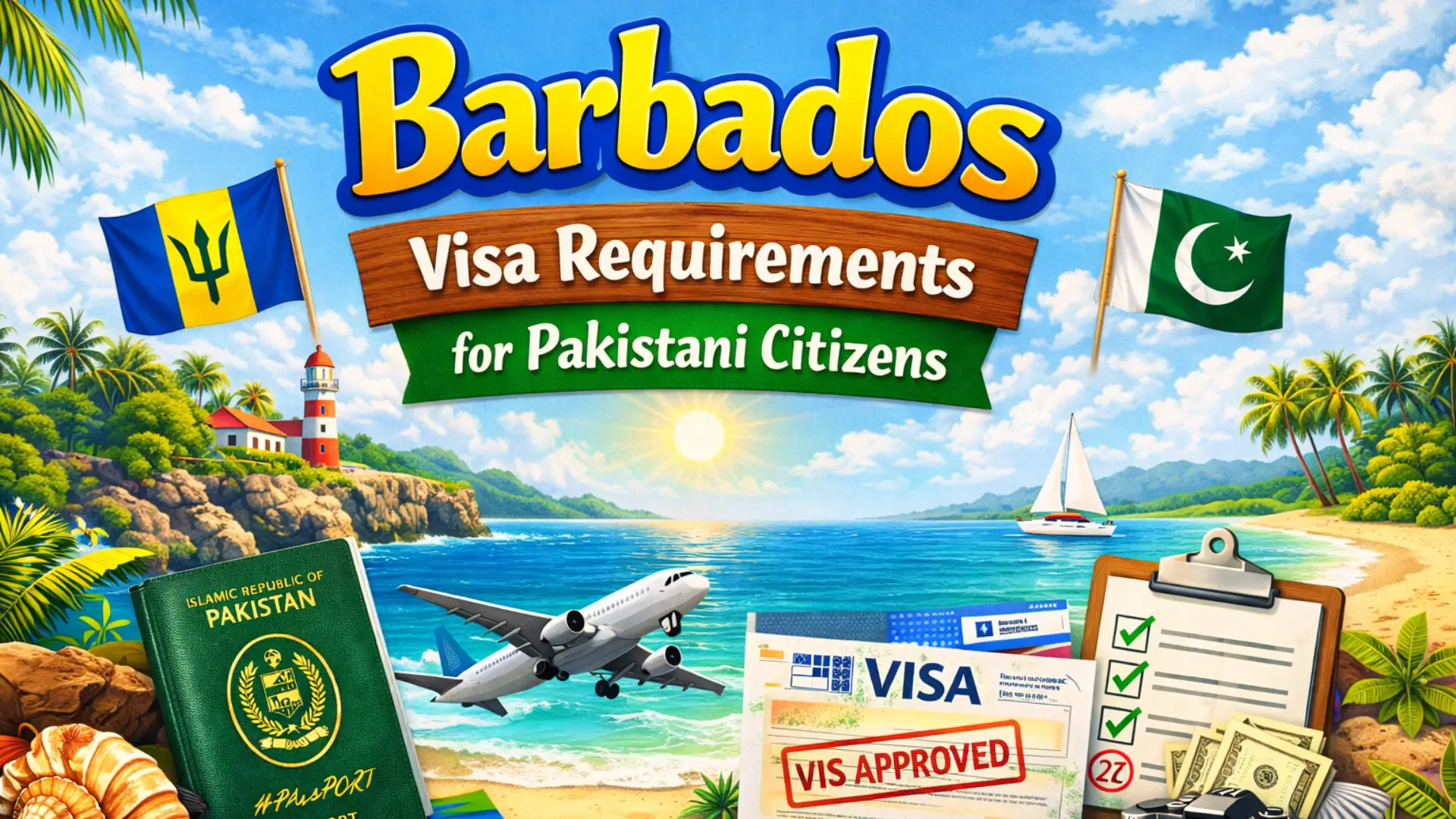Barbados Visa Requirements for Pakistani Citizens