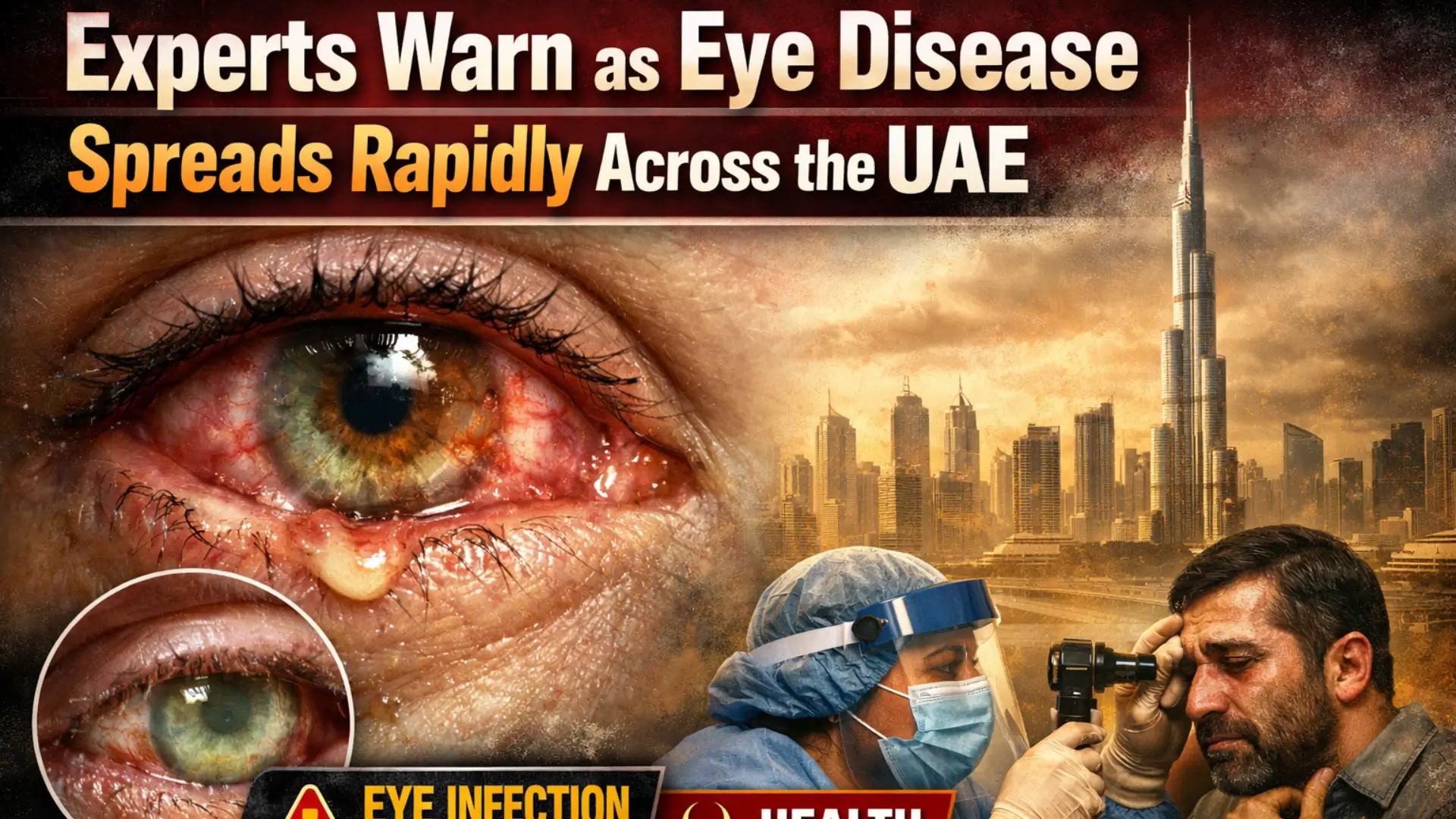 Experts Warn as Eye Disease Spreads Rapidly Across the UAE
