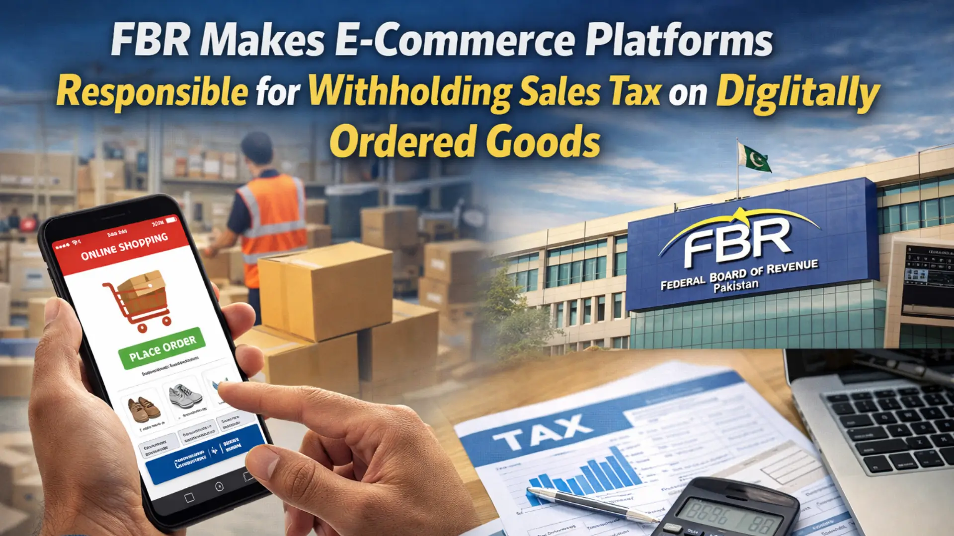 FBR Makes E-Commerce Platforms Responsible