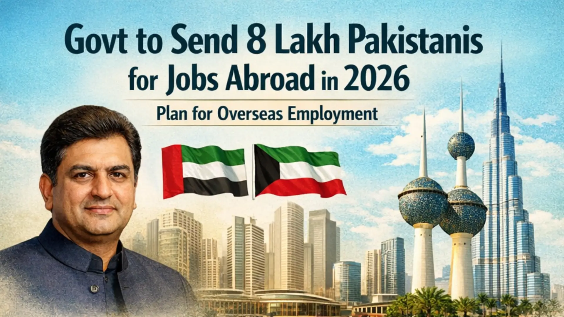 Govt to Send 8 Lakh Pakistanis for Jobs Abroad in 2026