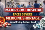 Major Govt Hospital Faces Severe Medicine Shortage Amid Rising Patient Load