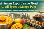 Minimum Export Value Fixed for All Types of Mango Pulp