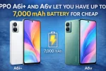 Oppo A6i+ and A6v Let You Have Up to 7,000 mAh Battery For Cheap