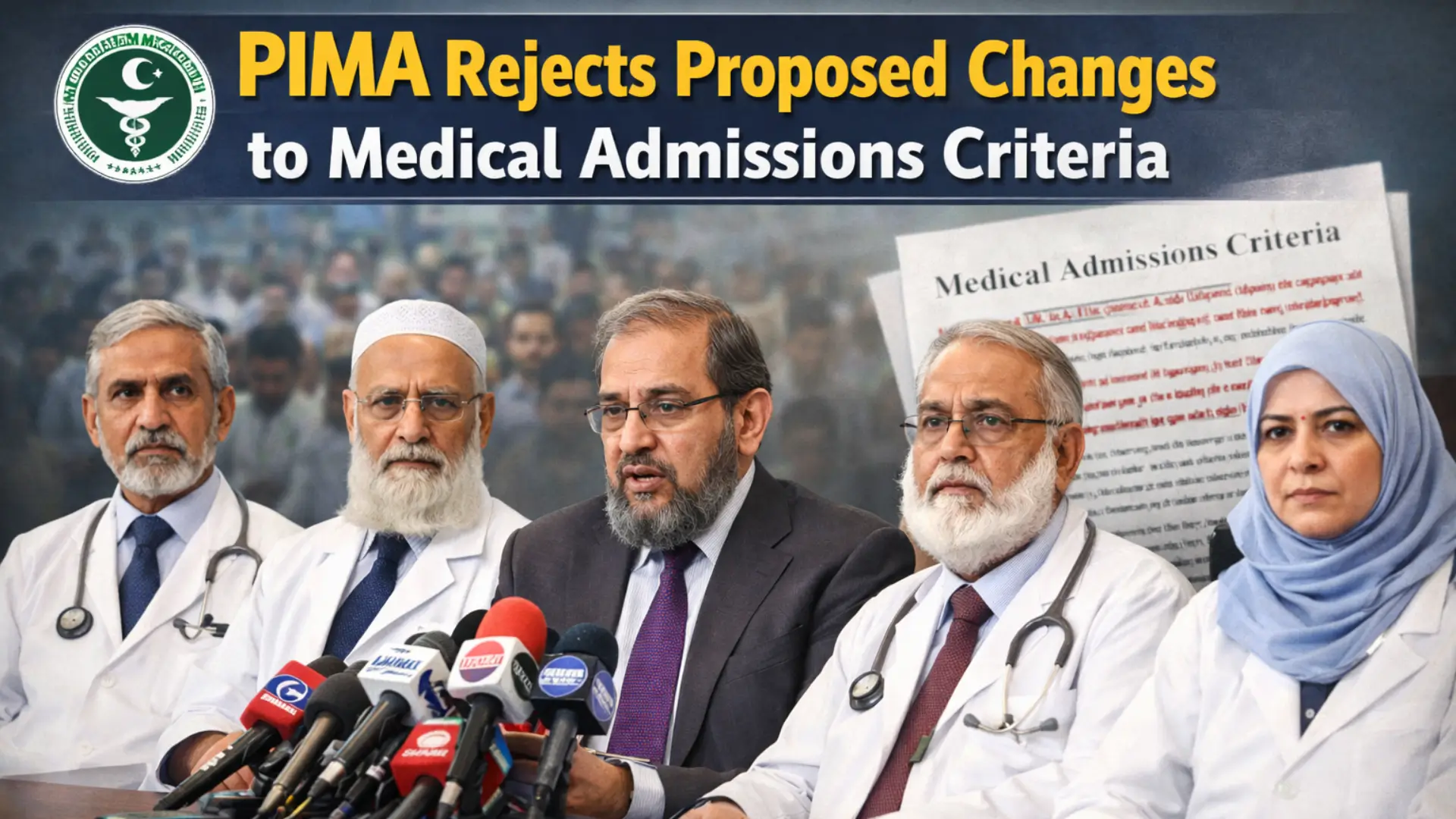 PIMA Rejects Proposed Changes to Medical Admissions Criteria