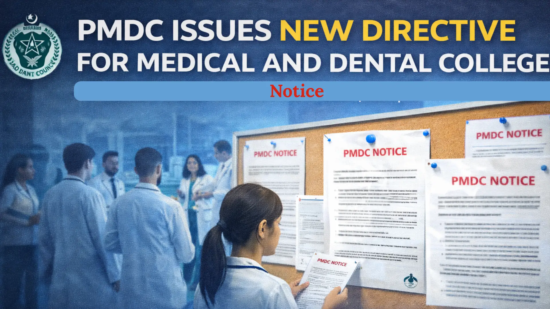 PMDC Issues New Directive for Medical and Dental Colleges