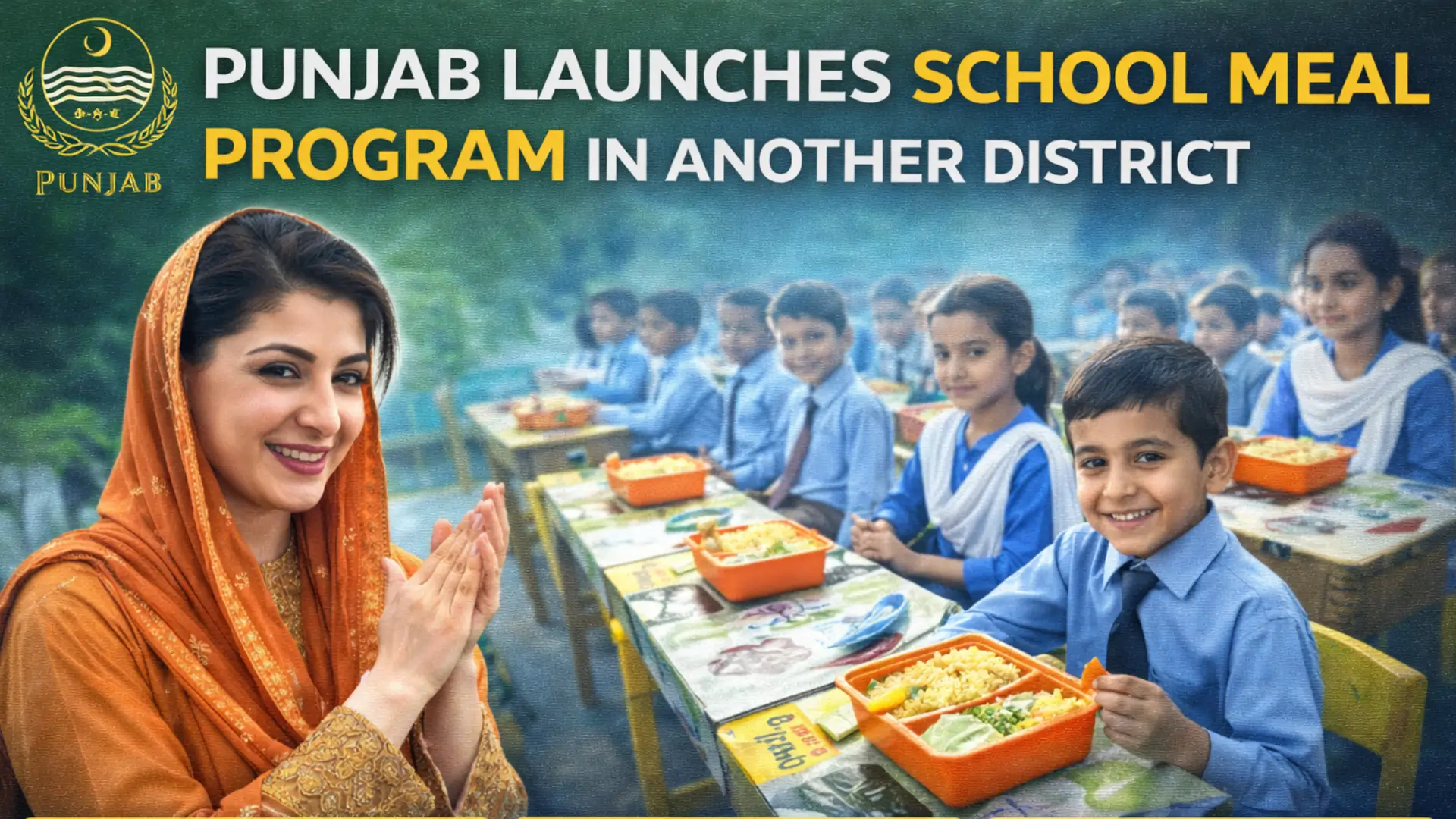 Punjab Launches School Meal Program in Another District