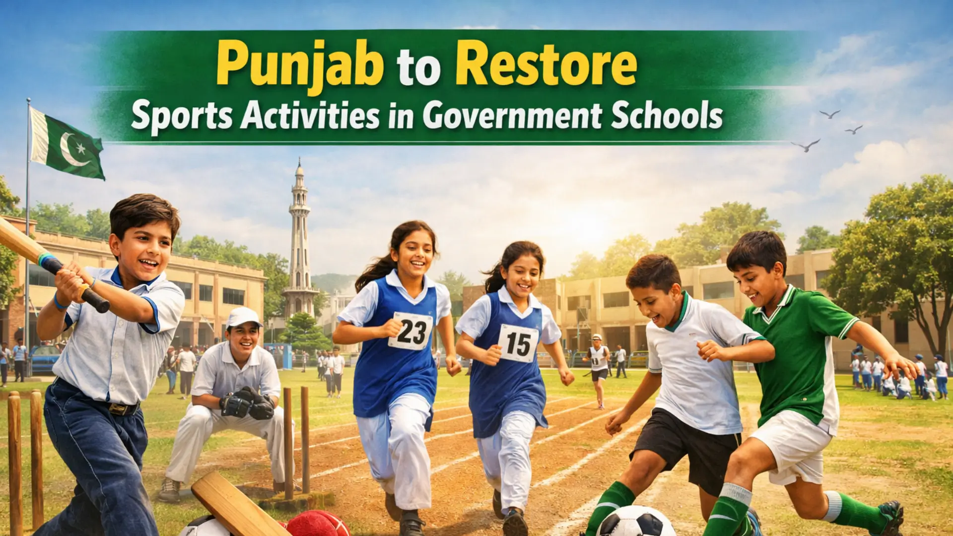 Punjab to Restore Sports Activities in Government Schools