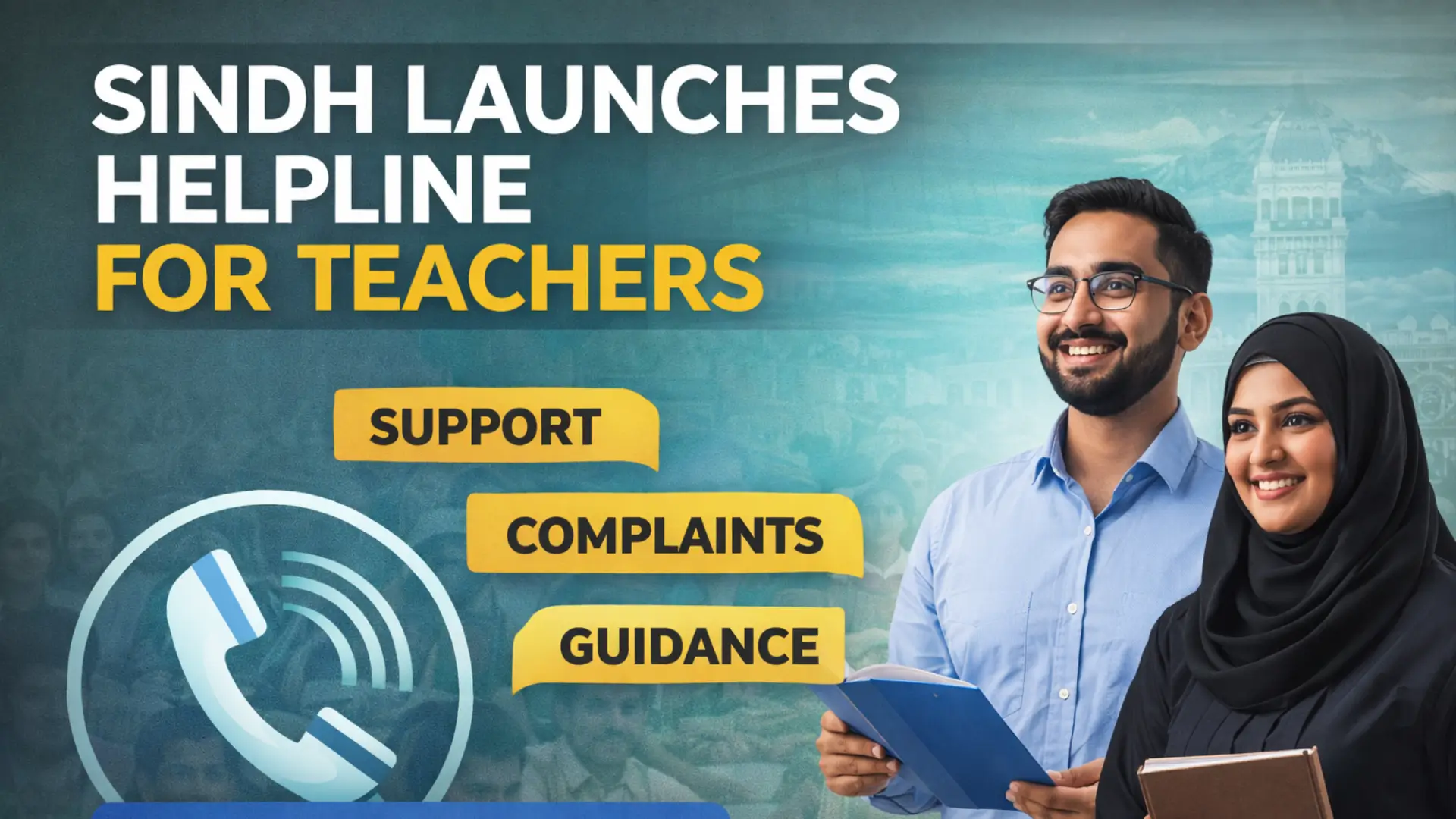 Sindh Launches Helpline for Teachers