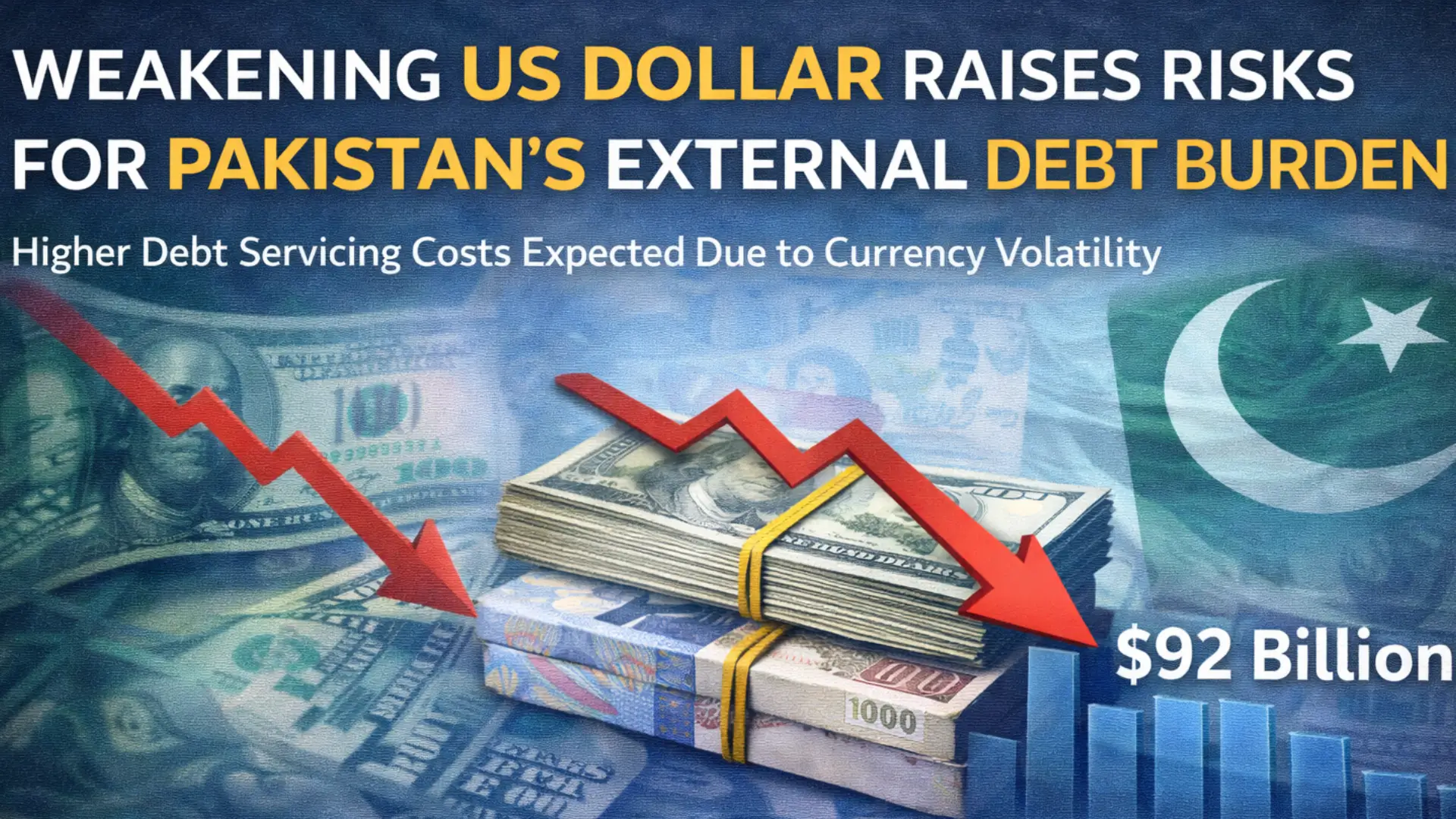 Weakening US Dollar Raises Risks for Pakistan External Debt Burden