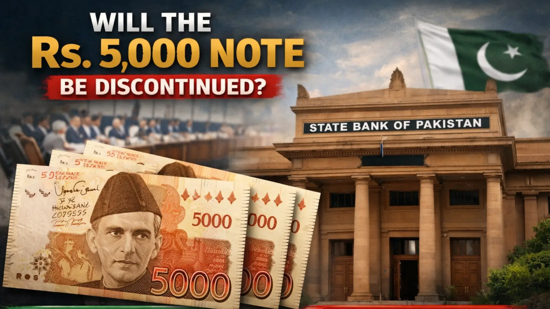 Will SBP Discontinue the Rs. 5,000 Currency Note?