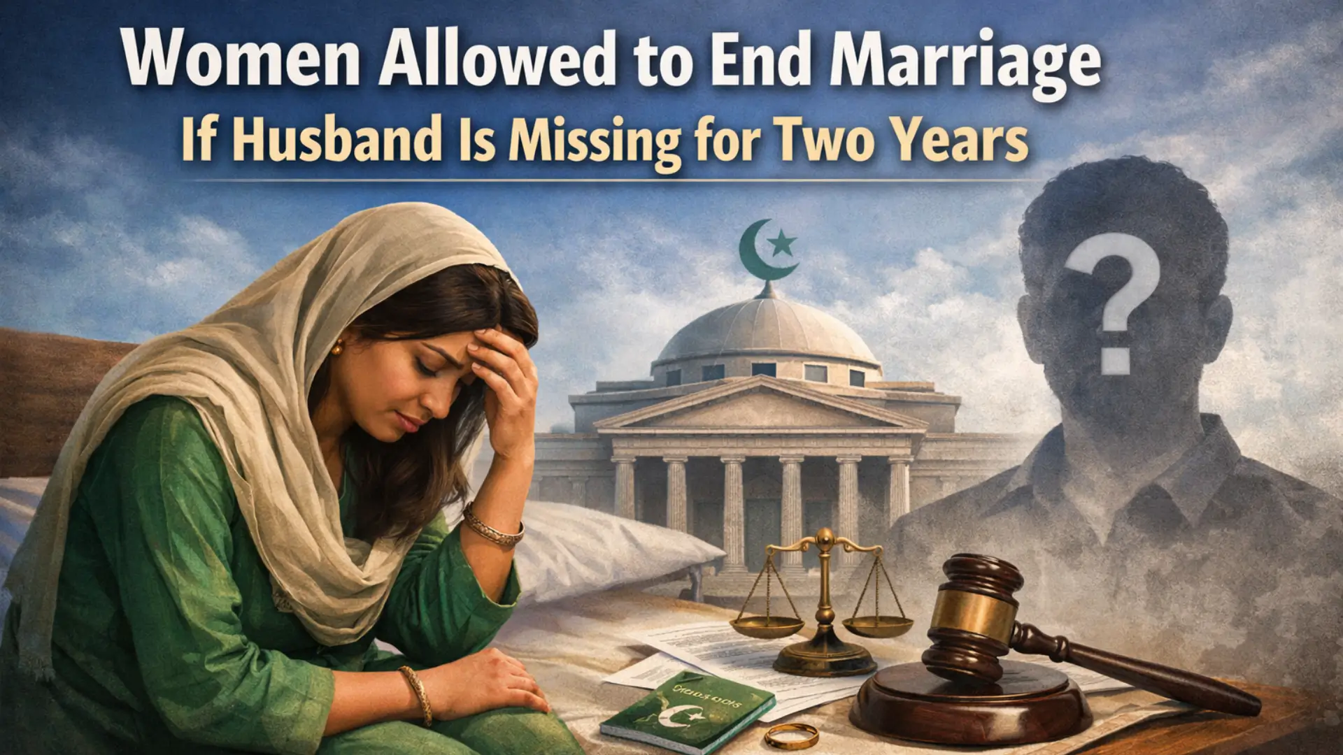 Women Allowed to End Marriage If Husband Is Missing for Two Years